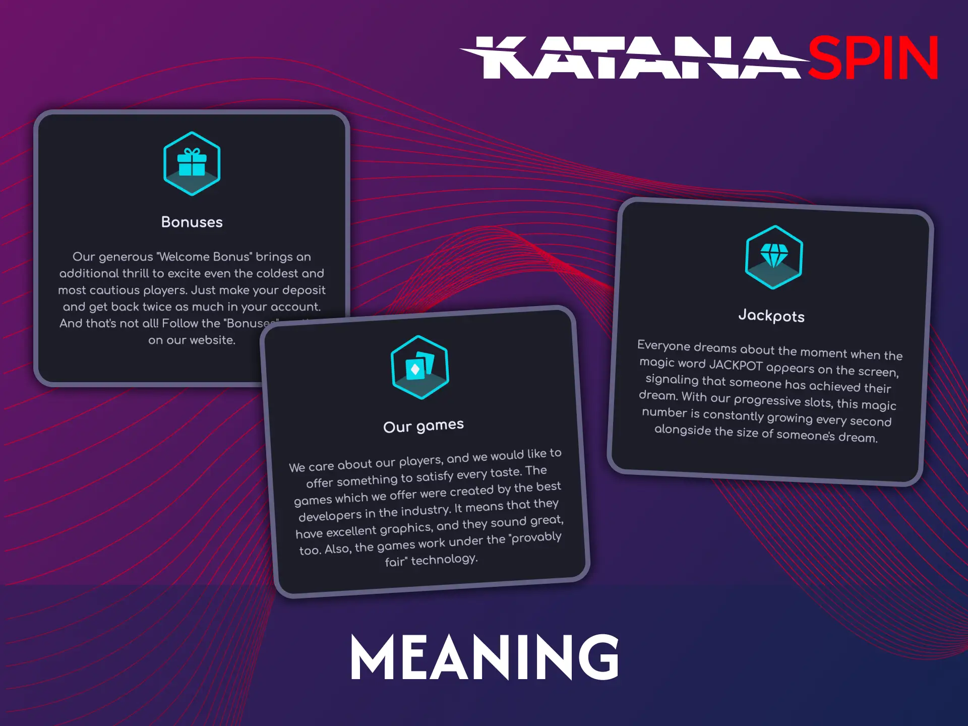Katanaspin meaning is made up of two words.