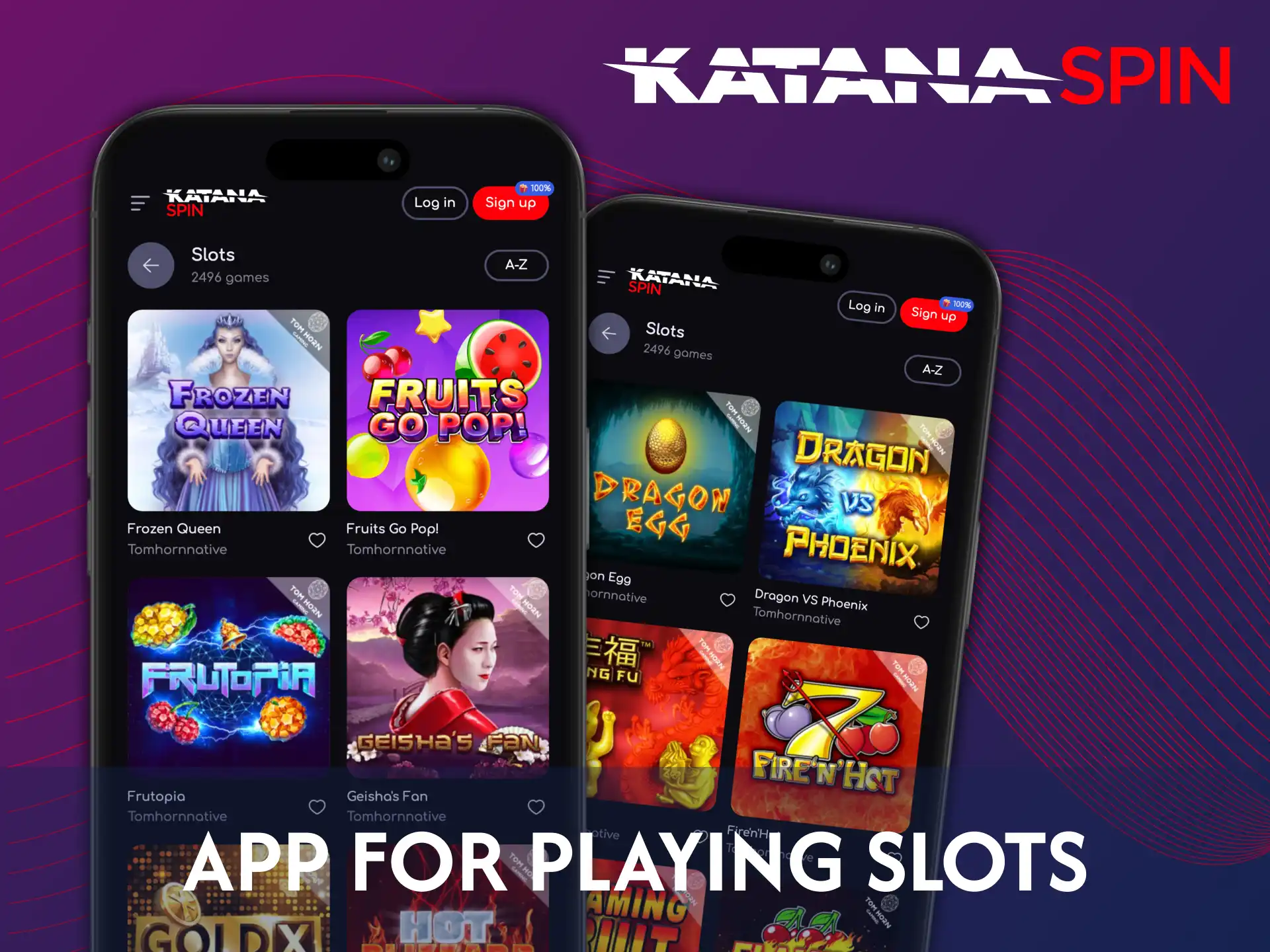 Katanaspin app is now completely available on Android and iOS.