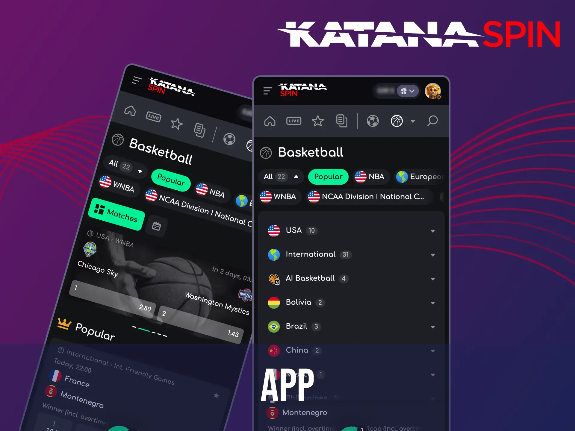 Bet on basketball easily with Katanaspin’s free Android and iOS app featuring quick deposits and live betting.