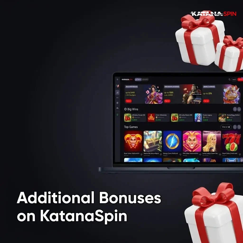 KatanaSpin additional bonuses table showing reload, cashback, free spins, accumulator boost and loyalty programme offers for UK players