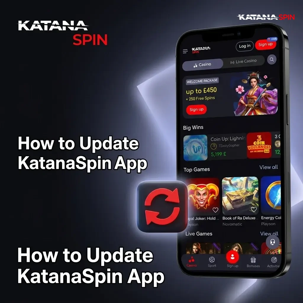 Step-by-step guide to updating KatanaSpin app on Android and iOS with download and reinstall instructions