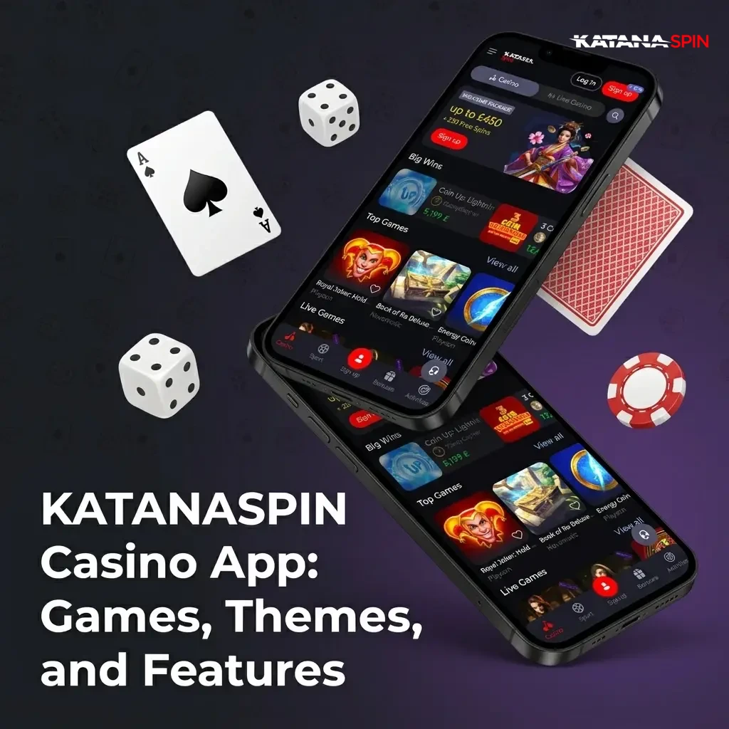 KatanaSpin casino app showing 3000+ games including slots and live tables from Pragmatic Play, Evolution, and NetEnt