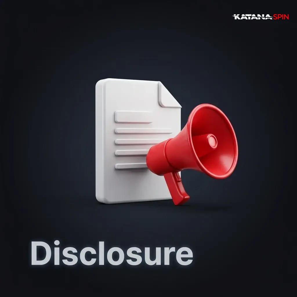 KatanaSpin data disclosure policy outlining third-party sharing conditions including regulators, payment processors, and KYC providers
