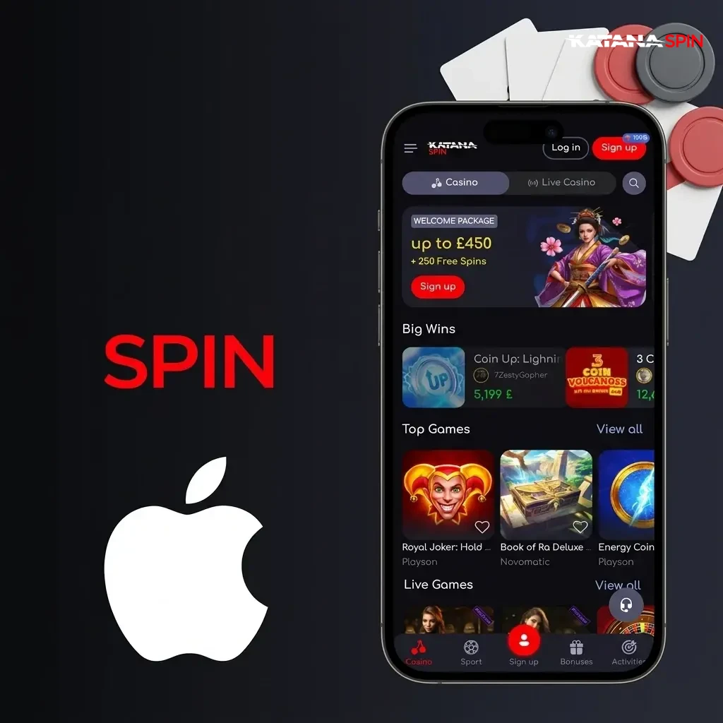 KatanaSpin iOS PWA installation steps on iPhone Safari showing Add to Home Screen process for instant casino access